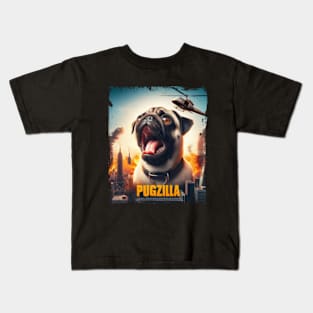 Pugzilla Dog Lover Puppy Trainer Animal Kids T-Shirt